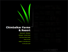 Tablet Screenshot of chimbalkarfarms.com